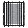 VEVOR Cargo Net Heavy Duty Cargo Net 96" x 81" Adjustable Buckles & S-Hooks